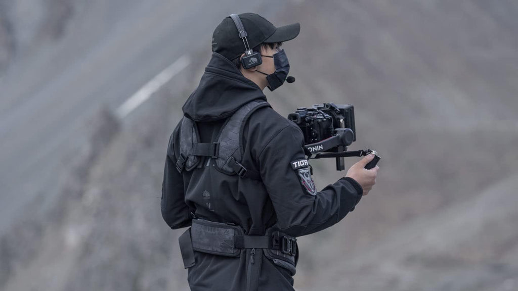 Tilta Lightweight Gimbal Support Vest | Compatible with DJI Ronin RS3 Pro/ RS4/ RS4 Pro | Ergonomic Support for Long Shoots | GSS-T04