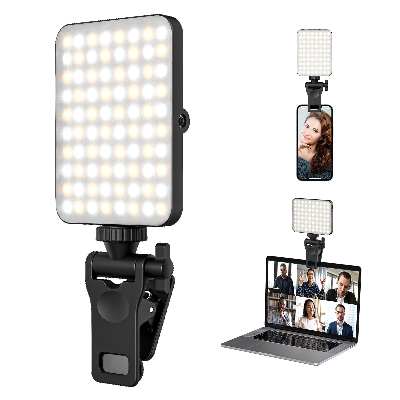 Magnetic Light for DJI Gimbal Small Video Light for Gimbal - USB-C Rechargeable, 3 Modes, 10 Brightness Levels, Compact DJI Light Attachment