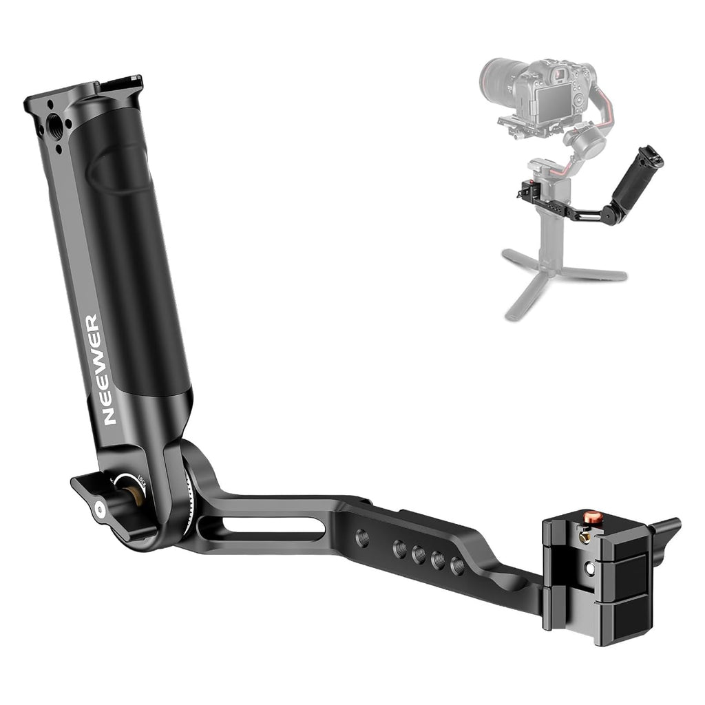NEEWER Adjustable Sling Handle Grip Compatible with DJI Ronin RS4 RS3 Mini RS 3 Pro RS 2 RSC 2 Gimbal Stabilizer for Low Angle Shot, Max Load 13.2lb, ST49
