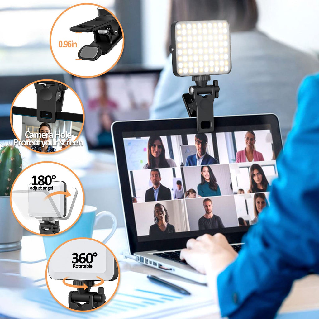 Magnetic Light for DJI Gimbal Small Video Light for Gimbal - USB-C Rechargeable, 3 Modes, 10 Brightness Levels, Compact DJI Light Attachment