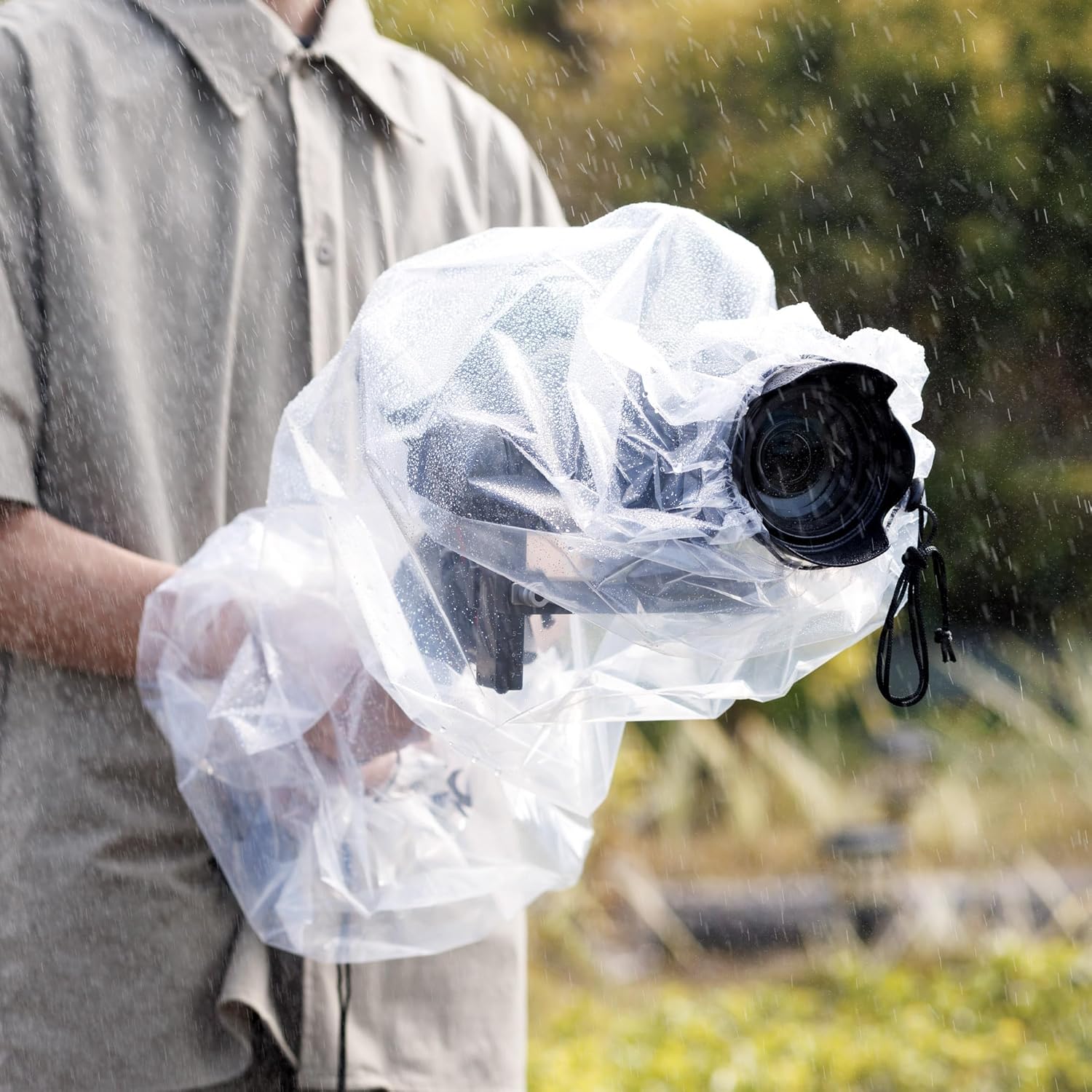 2Pack Clear Stabilizer Rain Cover,Gimbal Stabilizer for Camera Raincoat fits DJI RS 4 Pro RS4 RS 3 Mini Pro,RSC 2,RS 2,Ronin-SC S, Weebill 3S,Crane M2S & More Stabilizer Below 16.3x8.6x7.7
